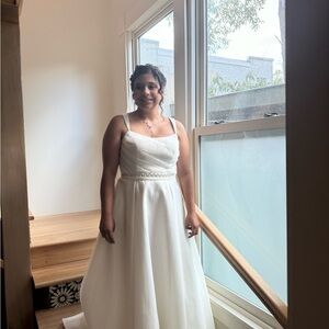 Size 12-Wedding Dress-David’s Bridal